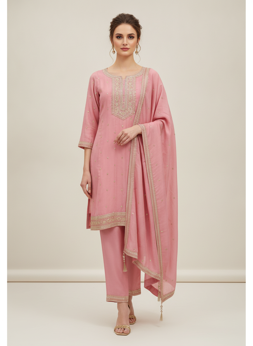 WOMEN ETHNIC CHURIDHAR (3PC)